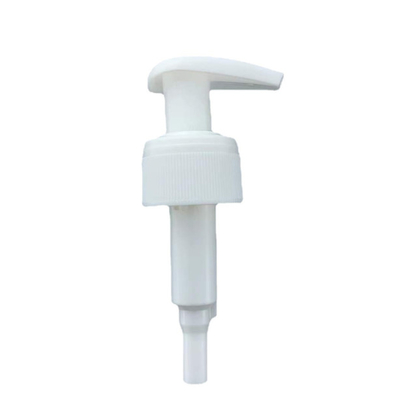 白いポリプロピレンの空のローション ディスペンサー ポンプ24MM ODM