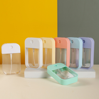 45ml液体のピンクの緑の白のためのプラスチック クレジット カードの霧ポンプ スプレーヤー