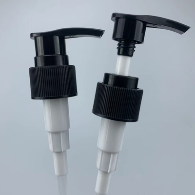 LinDeer 24mmのプラスチックびんのための黒いローション ポンプ取り替え24/410