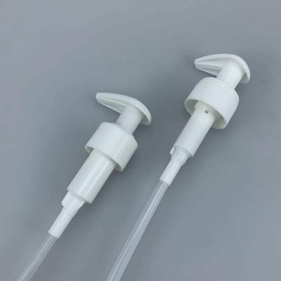 白いポリプロピレンの空のローション ディスペンサー ポンプ24MM ODM