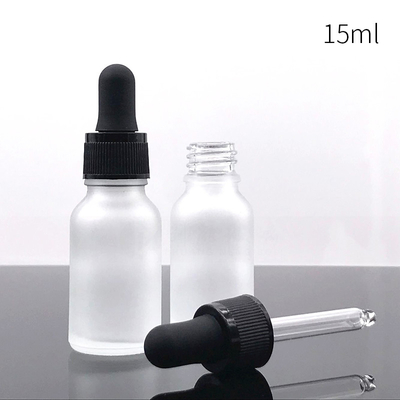 多容量によって曇らされる点滴器のガラス精油のびん5ml 10ml