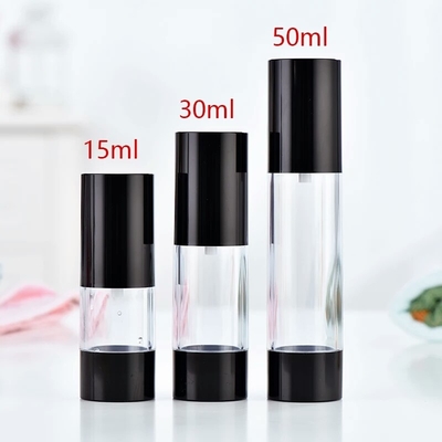 LinDeerプラスチックPPは空気のないポンプびんの化粧品を黒くする