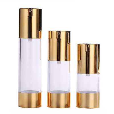 化粧品のためのプラスチックAS 50ml 30ml 15ml空気のないポンプびん