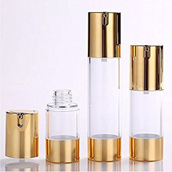 化粧品のためのプラスチックAS 50ml 30ml 15ml空気のないポンプびん